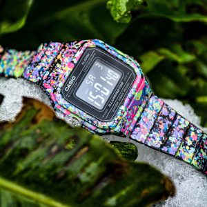 Casio multicolored digital watch